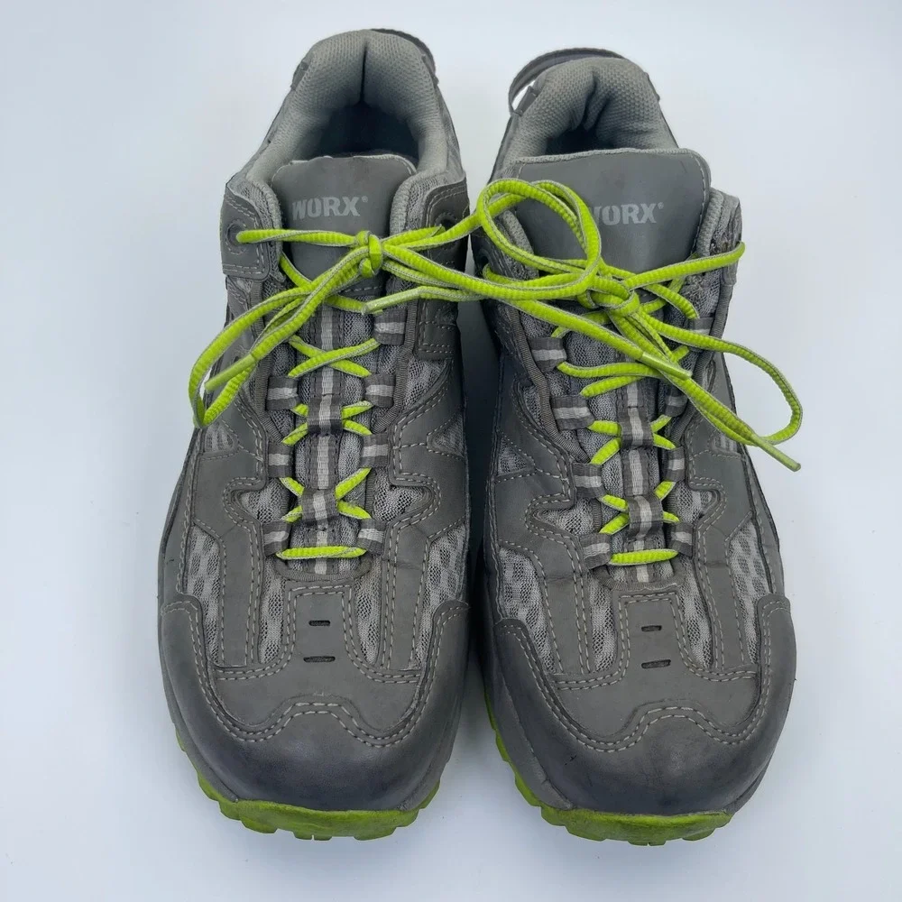 Worx‎ by Red Wing 5111 Women's Size 10W Carbide Athletic Safety Toe Shoes Gray